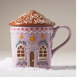 Anthropologie Stoneware Mug